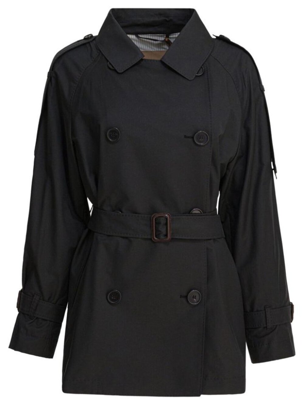 Max Mara The Cube Short Cotton Trench Coat Tag Size 40 Women
